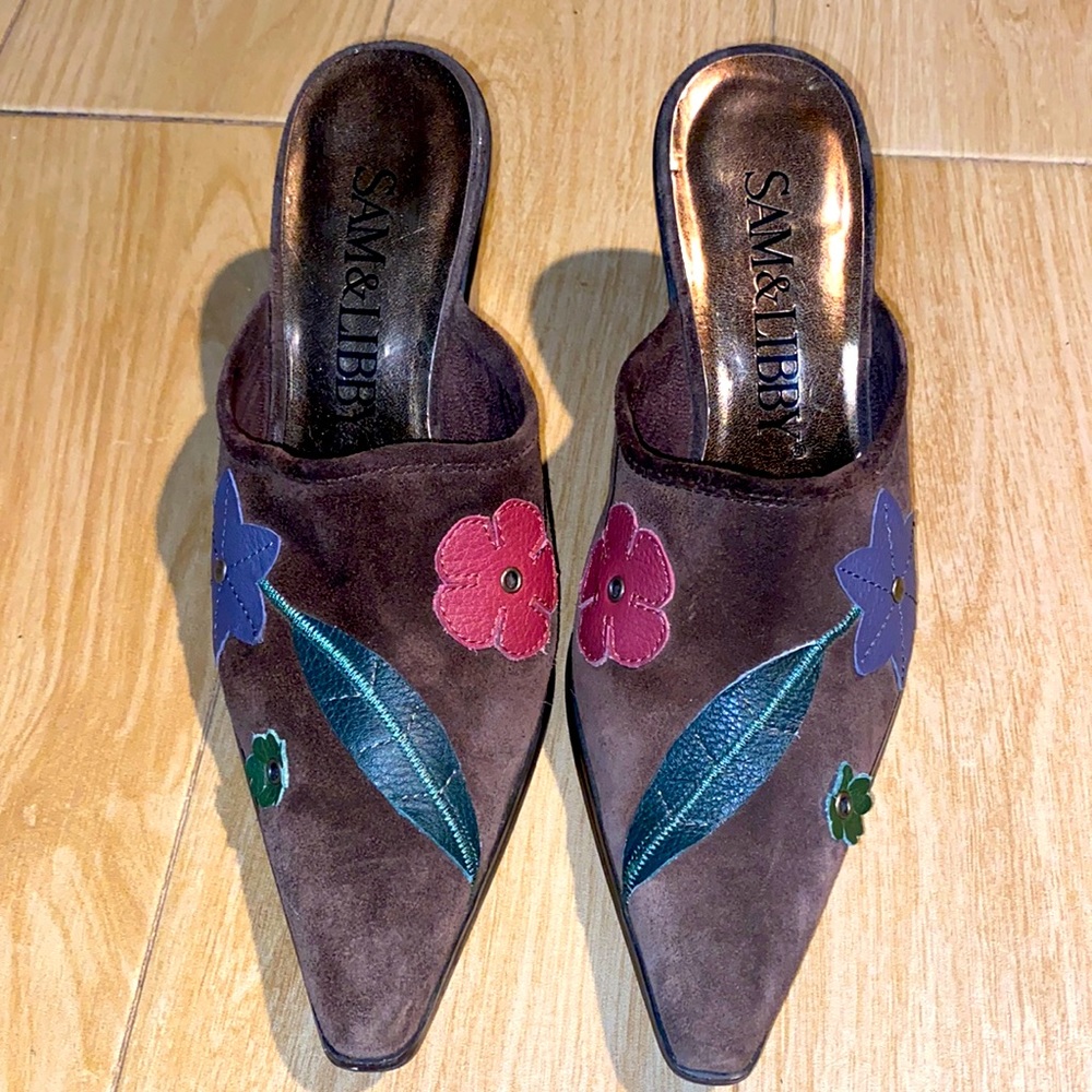 Sam&Libby Suede Mule